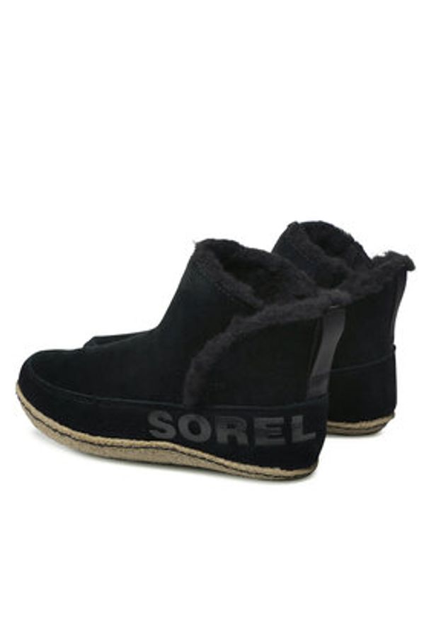 sorel - Sorel Botki Nakiska™ NL3389-011 Czarny. Kolor: czarny. Materiał: zamsz, skóra