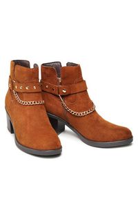 Jenny Fairy Botki LS5293-08 Brązowy. Kolor: brązowy. Materiał: materiał #7