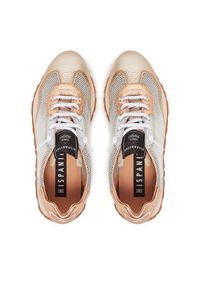 Hispanitas Sneakersy CHV253869 Złoty. Kolor: złoty. Materiał: materiał