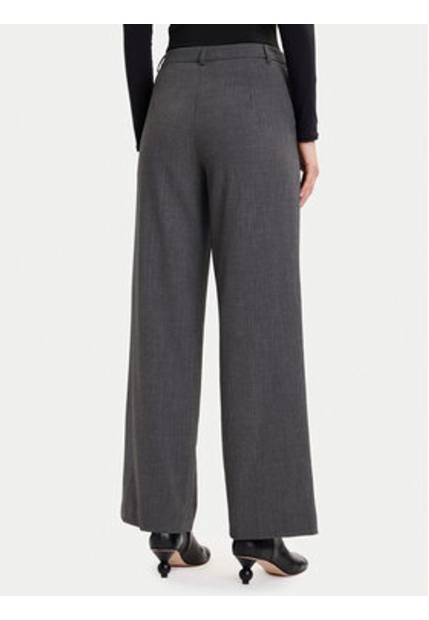 Vero Moda Spodnie materiałowe Texas 10334103 Szary Straight Fit. Kolor: szary. Materiał: syntetyk