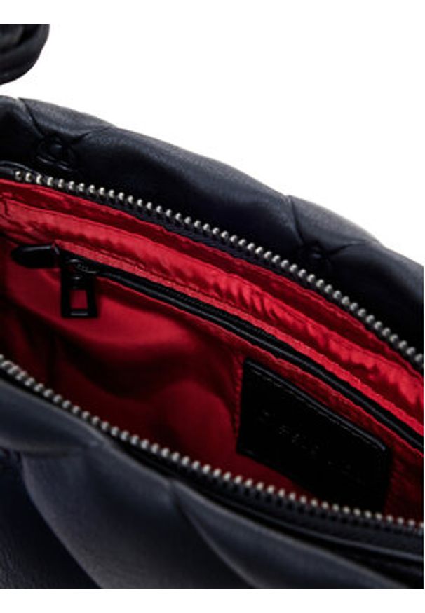 Desigual Torebka 25SAXPC5 Czarny. Kolor: czarny. Materiał: skórzane
