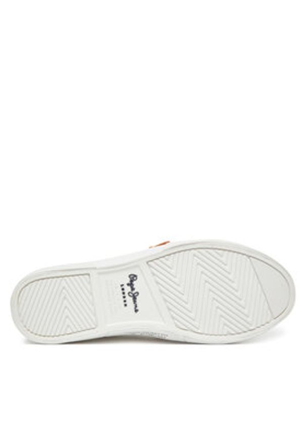 Pepe Jeans Tenisówki Kenton Block W PLS31590 Biały. Kolor: biały. Materiał: materiał