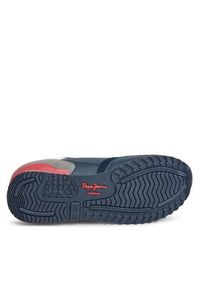 Pepe Jeans Sneakersy PMS30991 Granatowy. Kolor: niebieski. Materiał: materiał #8