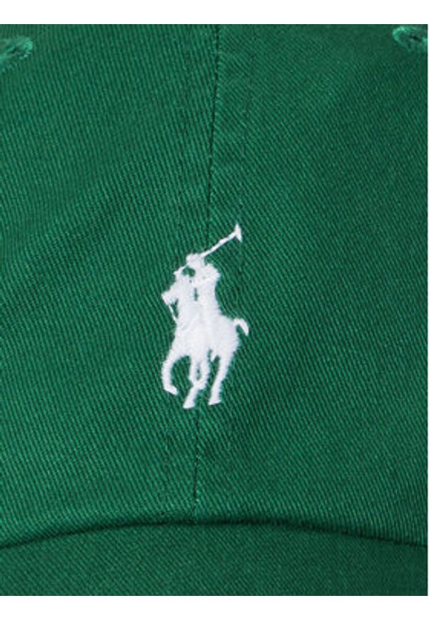 Polo Ralph Lauren Czapka z daszkiem 710667709149 Zielony. Kolor: zielony. Materiał: bawełna, materiał
