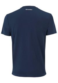 TECNIFIBRE - Koszulka tenisowa męska z krótkim rękawem Tecnifibre Perf Tee. Kolor: biały, niebieski, wielokolorowy. Długość rękawa: krótki rękaw. Długość: krótkie. Sport: tenis