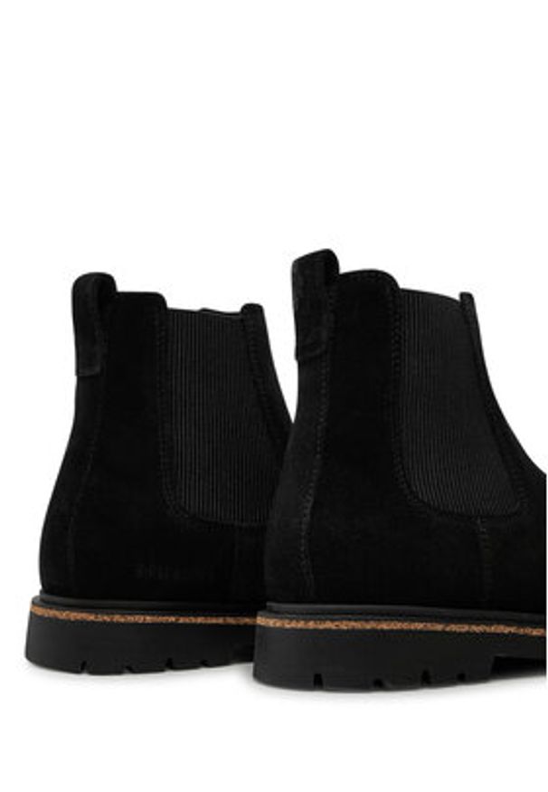 Birkenstock Sztyblety Highwood Slip On Mid W Leve 028187 Czarny. Zapięcie: bez zapięcia. Kolor: czarny. Materiał: zamsz, skóra