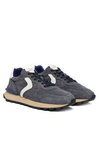 Voile Blanche Sneakersy Paris Race Man W 2018750-07 Granatowy. Kolor: niebieski. Materiał: skóra, zamsz #2