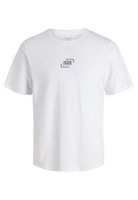 Jack & Jones T-Shirt Corp Graphic 12268415 Biały Regular Fit. Kolor: biały. Materiał: bawełna #4