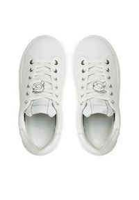 Karl Lagerfeld - KARL LAGERFELD Sneakersy KL62523F Biały. Kolor: biały. Materiał: skóra #3