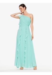 Rinascimento Sukienka wieczorowa CFC0114370003 Zielony Regular Fit. Kolor: zielony. Materiał: syntetyk. Styl: wizytowy