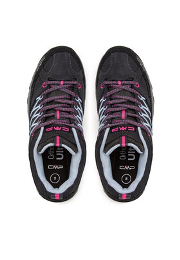CMP Trekkingi Rigel Low Wmn Trekking Shoes Wp 3Q13246 Czarny. Kolor: czarny. Materiał: skóra, zamsz