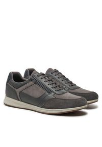 Geox Sneakersy Avery U46H5A 0EKPT C1115 Szary. Kolor: szary. Materiał: skóra #4