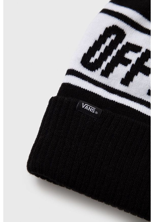 Vans - Czapka. Kolor: czarny