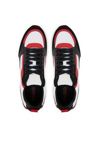 Hugo - HUGO Sneakersy Icelin 50536568 Kolorowy. Materiał: skóra. Wzór: kolorowy