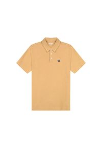 Wrangler - MESKA KOSZULKA WRANGLER POLO SHIRT ERMINE 112378449. Typ kołnierza: polo #3