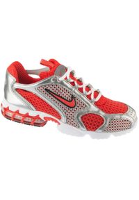 Nike - Buty sportowe Sneakersy męskie, Air Zoom Spiridion Cage 2. Kolor: czerwony. Model: Nike Zoom. Sport: turystyka piesza