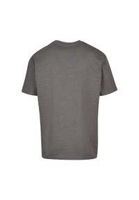 BUILD YOUR BRAND - Ponadwymiarowa Koszulka Dla Dorosłych Unisex Heavyweight. Kolor: szary