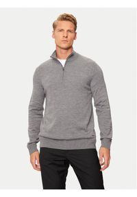 JOOP! Sweter 17 Jk-03Dario 30032603 Szary Modern Fit. Kolor: szary. Materiał: wełna #1