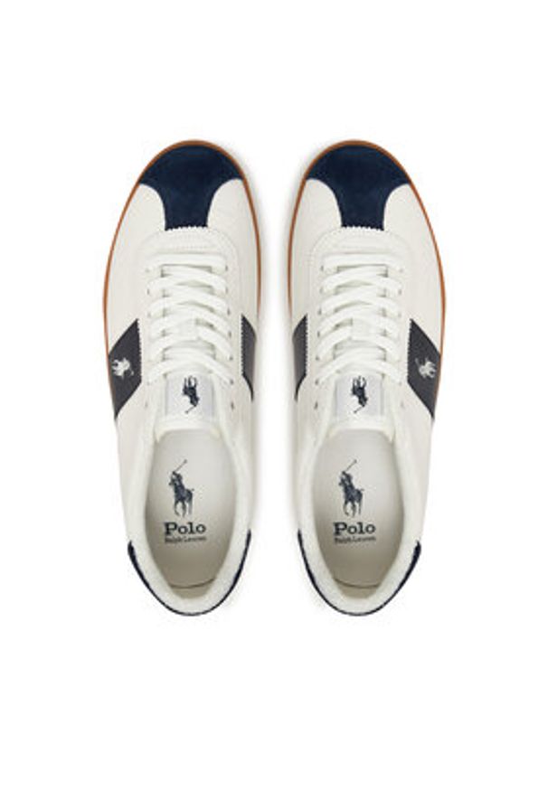 Polo Ralph Lauren Sneakersy 816974111003 Biały. Kolor: biały. Materiał: skóra