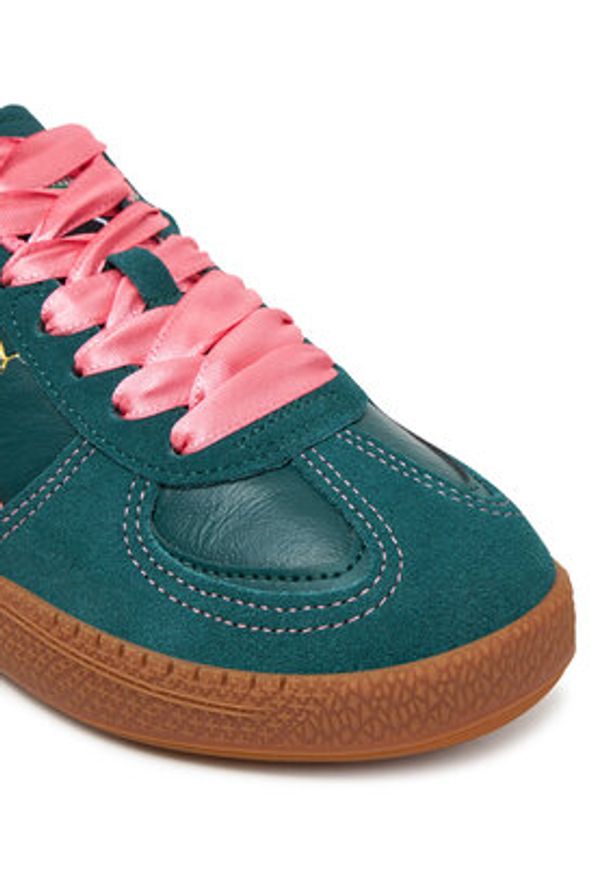 Puma Sneakersy Palermo Moda CF Wns 401306 01 Zielony. Kolor: zielony. Materiał: zamsz, skóra