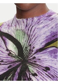 Desigual Sweter Orquidea Lacroix 25WWJF42 Zielony Regular Fit. Kolor: zielony. Materiał: syntetyk #3
