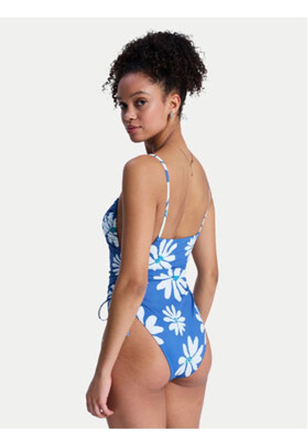 Roxy Strój kąpielowy Printed Essentials ERJX103806 Niebieski. Kolor: niebieski. Materiał: syntetyk
