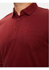 Pierre Cardin Polo C5 30604.3055 Bordowy Regular Fit. Typ kołnierza: polo. Kolor: czerwony. Materiał: bawełna #5