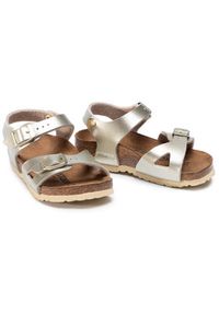 Birkenstock Sandały Rio Kids 1014829 Złoty. Kolor: złoty. Materiał: skóra #5