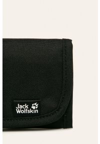 Jack Wolfskin - Portfel. Kolor: czarny. Materiał: poliester, materiał. Wzór: gładki #3