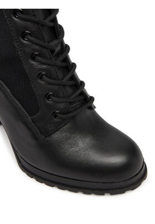 Aldo Trzewiki Rebellious 13875053 Czarny. Kolor: czarny. Materiał: skóra