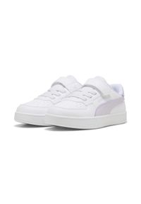 Puma - Dziecięce sneakersy PUMA Caven 2.0 PUMA White Lilac Frost Purple. Okazja: na uczelnię. Kolor: fioletowy, biały, wielokolorowy. Sezon: lato. Sport: joga i pilates