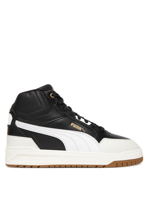 Puma Sneakersy Shuffle Downtown Mid 402598 06 Czarny. Kolor: czarny. Materiał: skóra