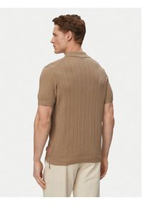 JOOP! Jeans Polo Colinor 30101603 Beżowy Regular Fit. Typ kołnierza: polo. Kolor: beżowy. Materiał: bawełna #4