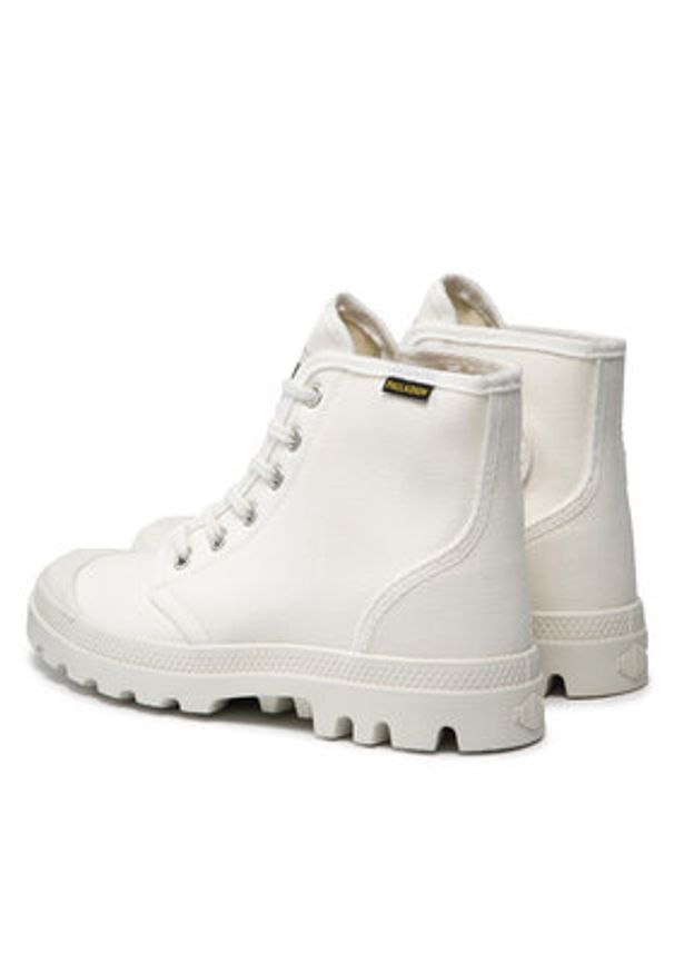 Palladium Trapery Pampa Hi Originale 75349-116-M Biały. Kolor: biały. Materiał: materiał