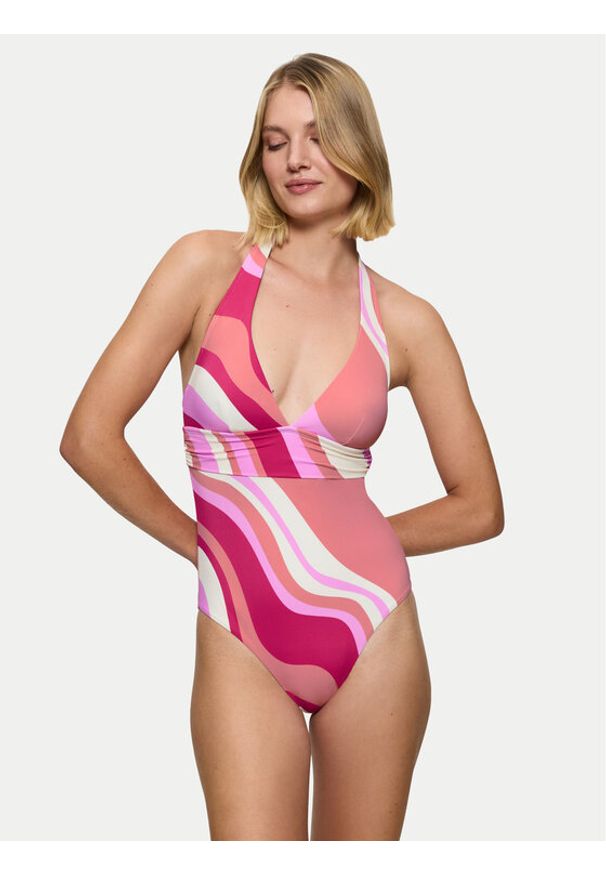Triumph Strój kąpielowy Summer Mix&Match 10222303 Różowy. Kolor: różowy. Materiał: syntetyk