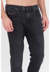 Diesel - DIESEL Czarne jeansy D-strukt Slim. Kolor: czarny #6