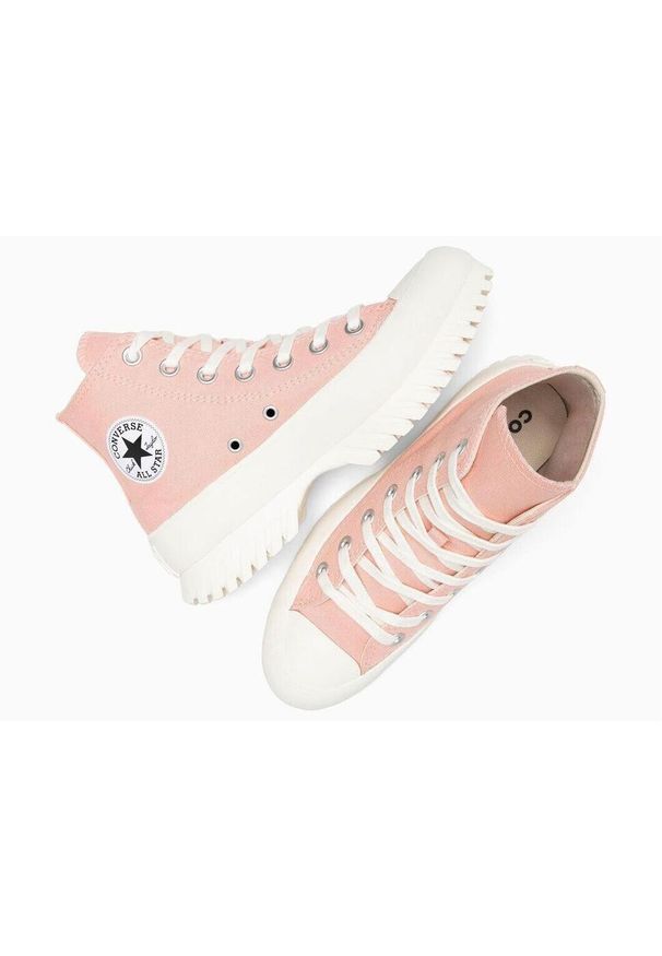 Adidasy Converse Ctas Lugged 2.0 Hi, Dla obu płci. Kolor: różowy. Materiał: materiał