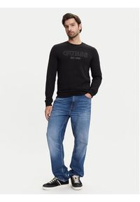Guess Bluza M5YQ08 KCN01 Czarny Regular Fit. Kolor: czarny. Materiał: bawełna #5