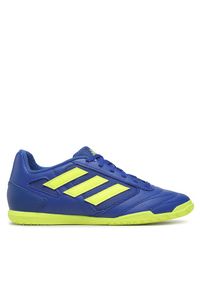 Adidas - adidas Buty Super Sala 2 In GZ2558 Granatowy. Kolor: niebieski. Materiał: skóra