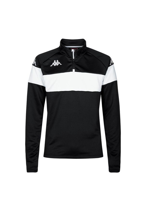 Bluza Kappa Dovare. Kolor: czarny, biały, wielokolorowy. Sport: fitness