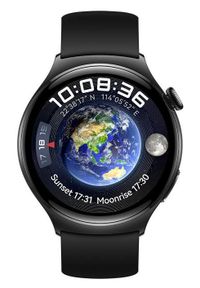 HUAWEI - Smartwatch Huawei Watch 4 Active. Rodzaj zegarka: smartwatch. Materiał: materiał, skóra, koronka. Styl: sportowy, klasyczny, elegancki #4