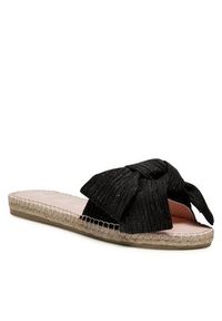 Manebi Espadryle Sandals With Bow G 0.1 J0 Czarny. Kolor: czarny. Materiał: materiał #5