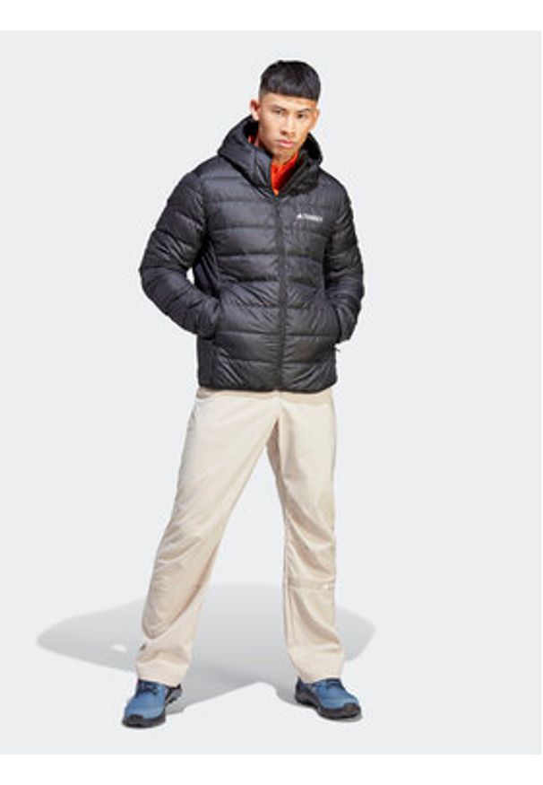 Adidas - adidas Kurtka puchowa Terrex Multi Light Down IP6038 Czarny Slim Fit. Kolor: czarny. Materiał: puch, syntetyk