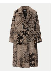 Desigual Płaszcz przejściowy Niza 24WWEW60 Beżowy Regular Fit. Kolor: beżowy. Materiał: syntetyk #6