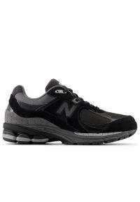 Buty New Balance U2002RTG - czarne. Kolor: czarny. Materiał: guma, zamsz. Szerokość cholewki: normalna