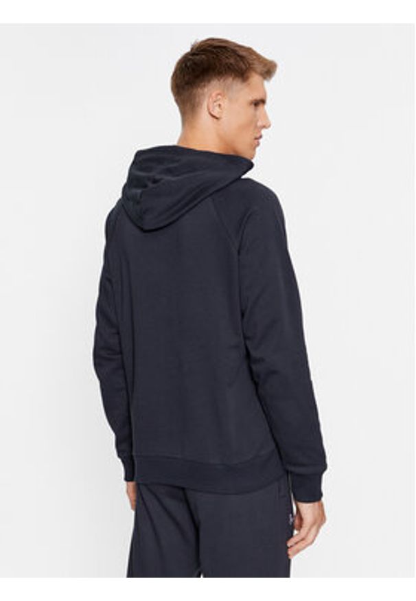 Under Armour Bluza Ua Rival Fleece Hoodie 1379757 Czarny Loose Fit. Kolor: czarny. Materiał: bawełna