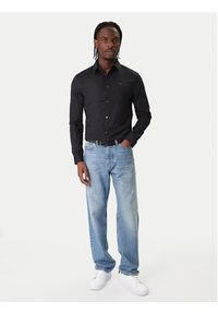 Tommy Jeans Koszula DM0DM04405 Czarny Slim Fit. Kolor: czarny. Materiał: bawełna #4