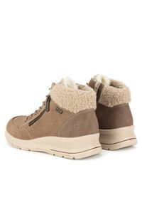 Rieker Trzewiki L7701-24 Brązowy. Kolor: brązowy. Materiał: skóra #3