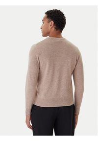 Kappa Sweter 670477X 188 Beżowy Regular Fit. Kolor: beżowy. Materiał: wełna
