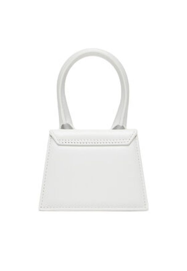 JACQUEMUS Torebka Le Chiquito 21H213BA001-3000 Biały. Kolor: biały. Materiał: skórzane
